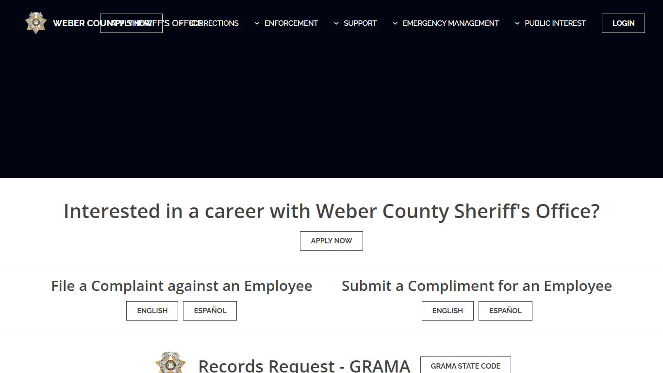 Weber County Sheriff's Office